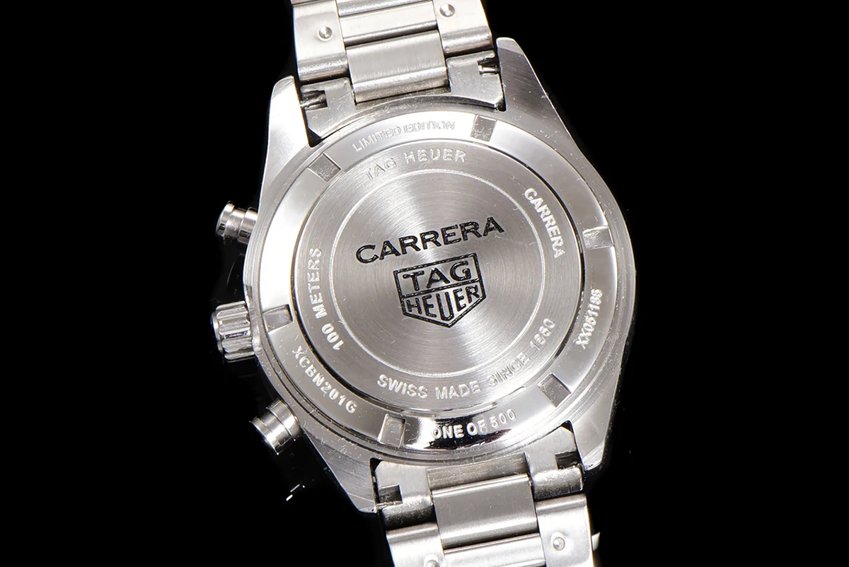 Carrera Chronograph 42 Blue Dial