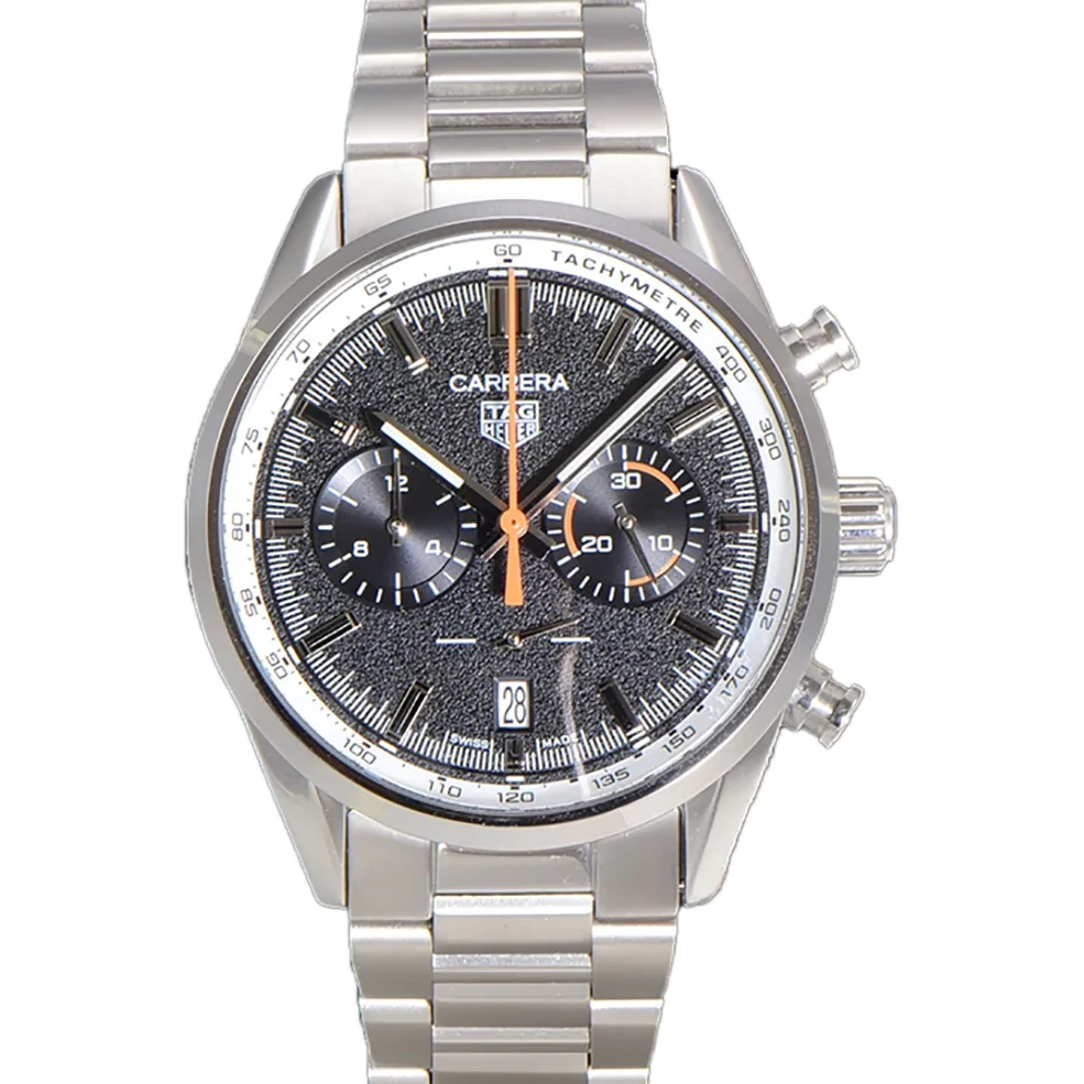 Carrera Chronograph 43 Black Dial