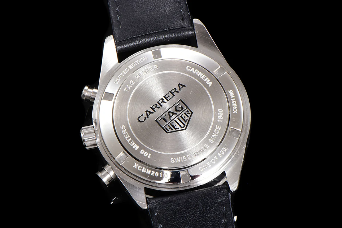 Carrera Chronosprint X Porsche 42 on Leather Strap
