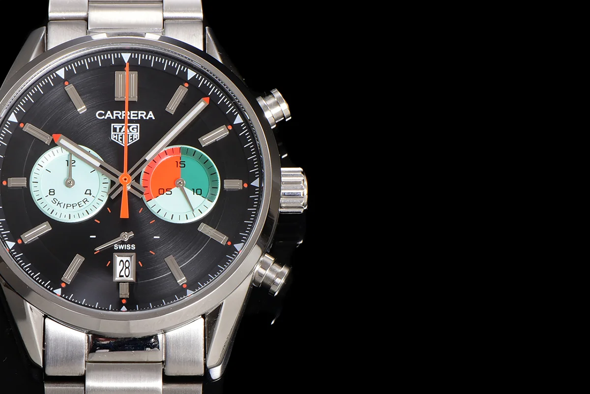 Carrera Skipper 39 Black Dial