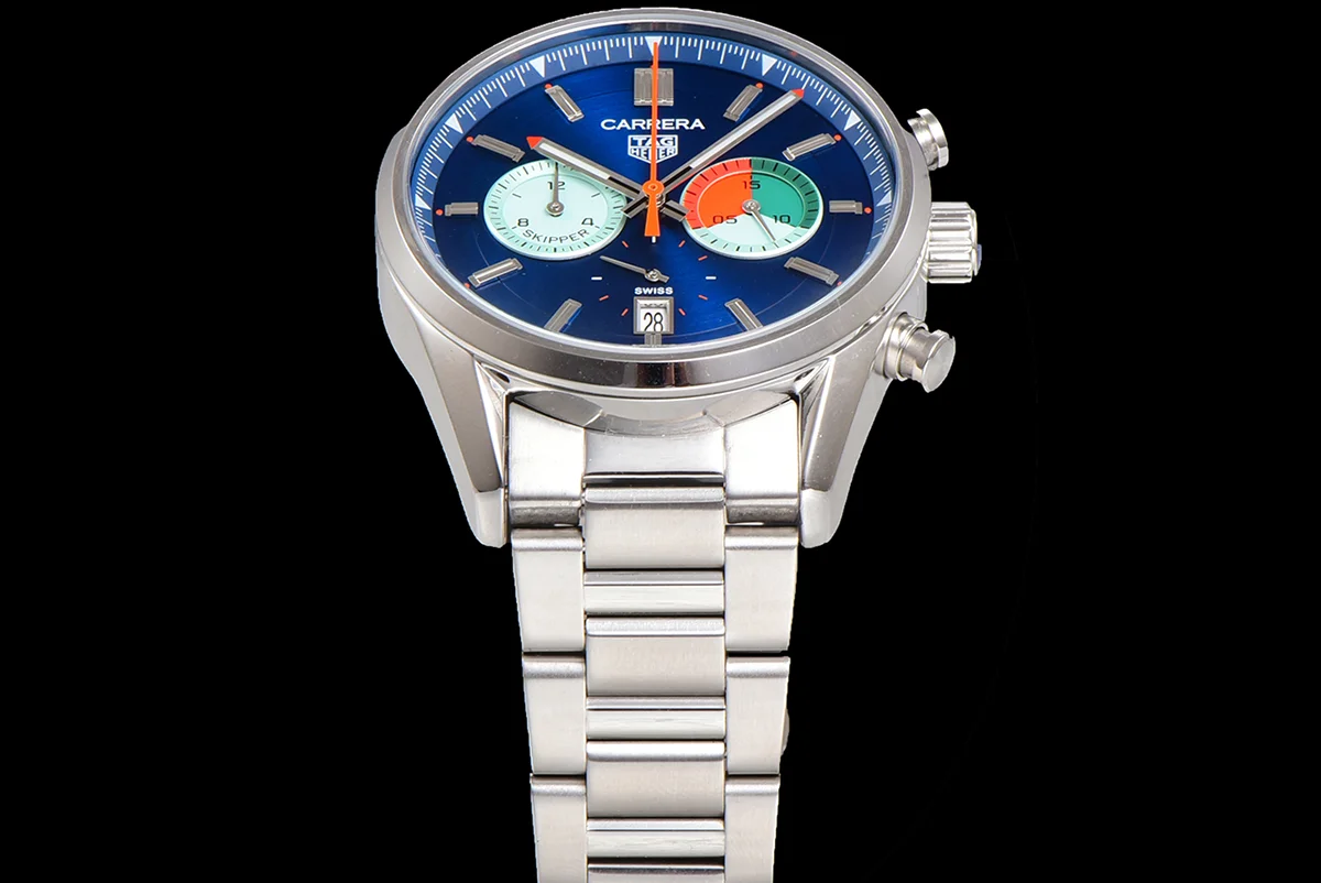 Carrera Skipper 39 Blue Dial