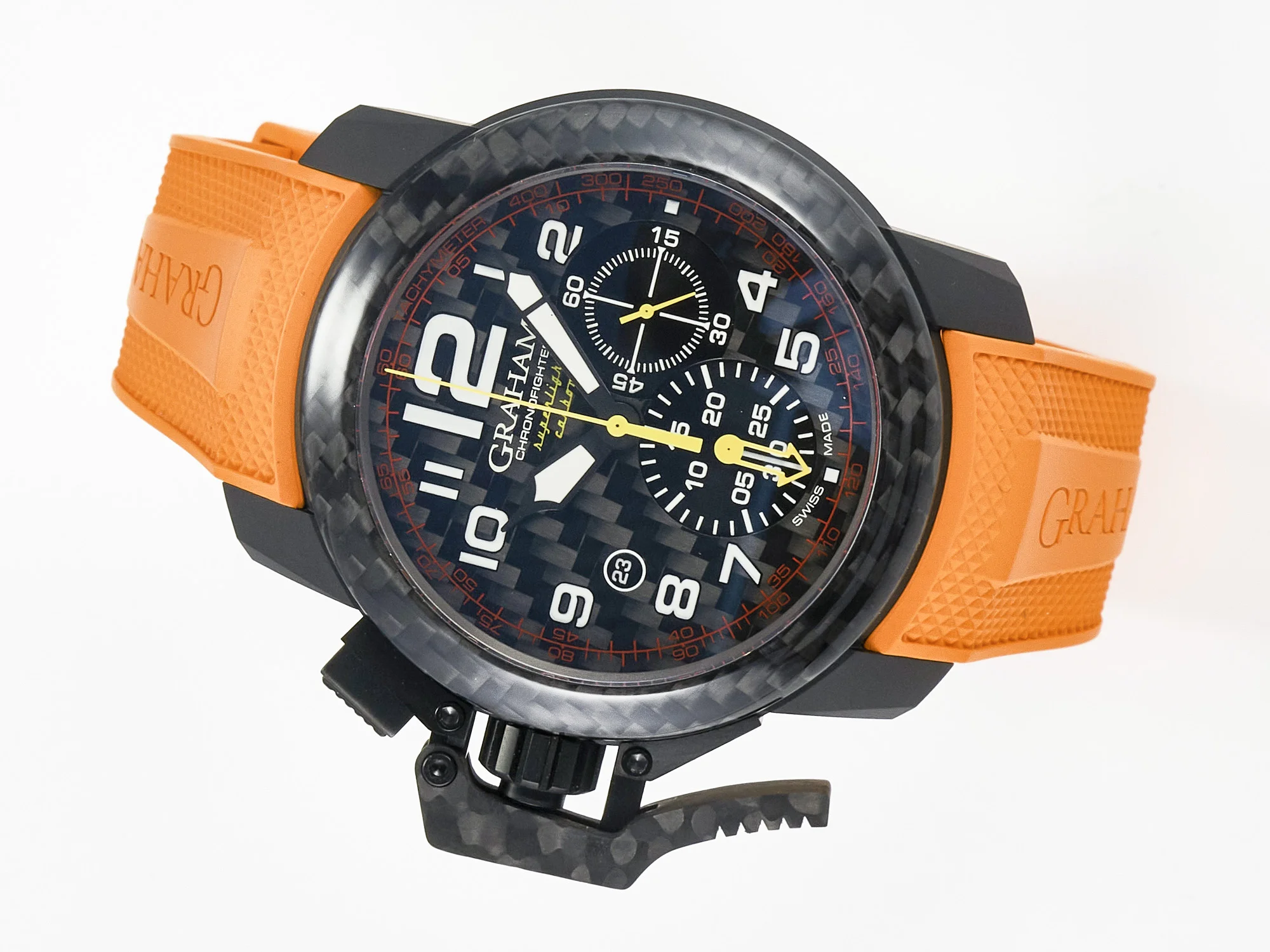 Chronofighter Superlight JKF 1:1 Best Edition on Orange Rubber Strap A7750
