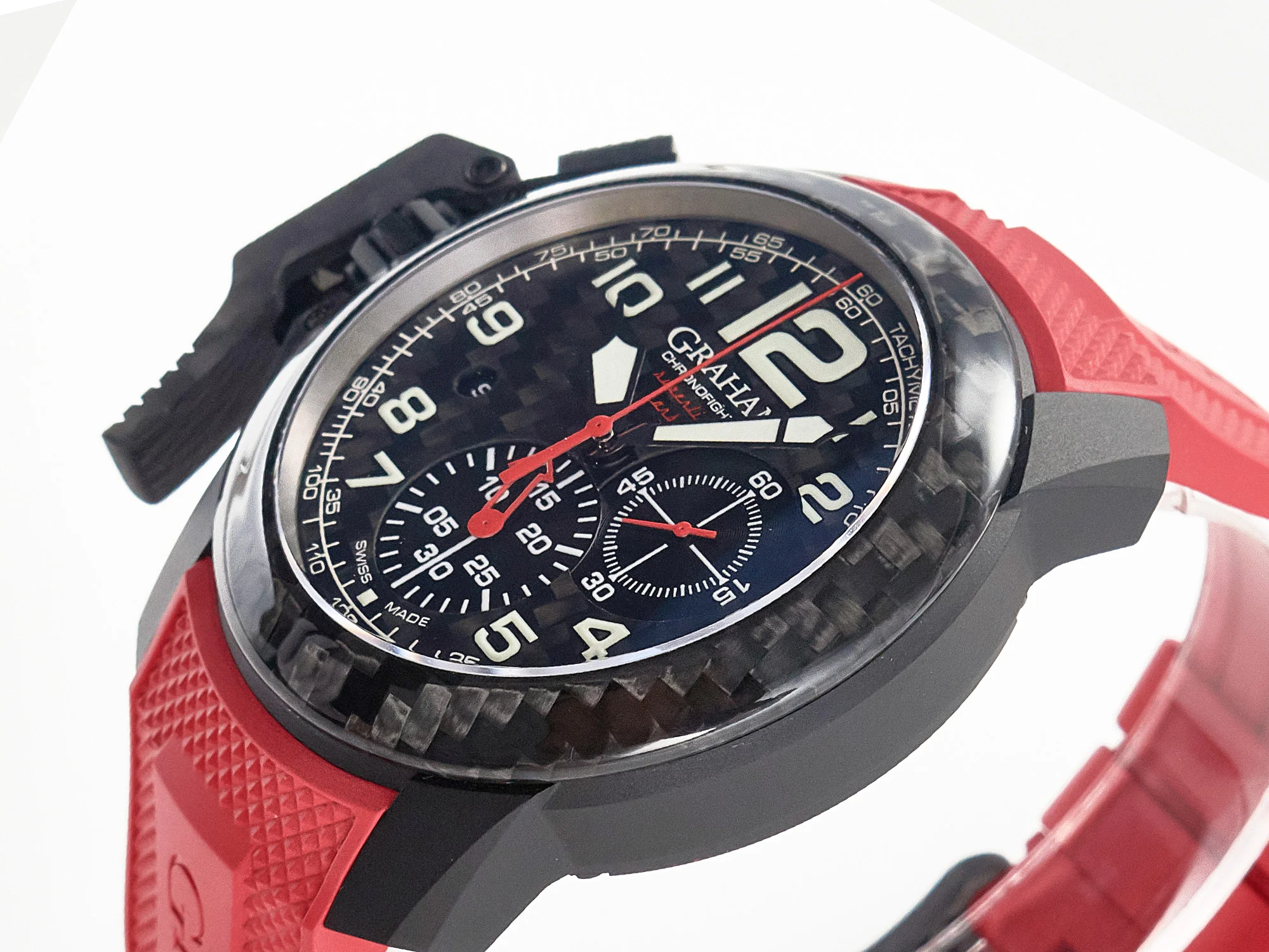 Chronofighter Superlight JKF 1:1 Best Edition on Red Rubber Strap A7750