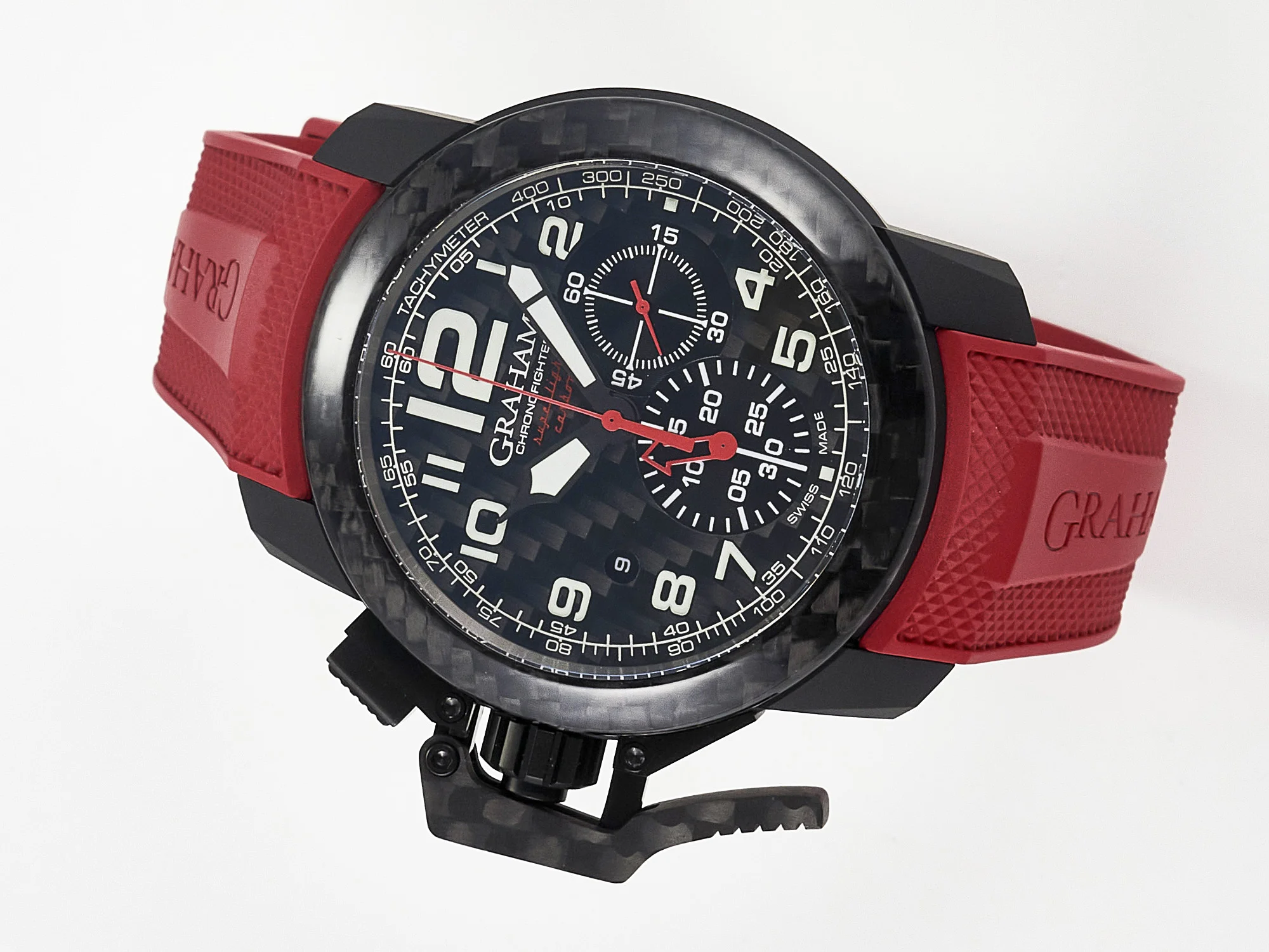 Chronofighter Superlight JKF 1:1 Best Edition on Red Rubber Strap A7750