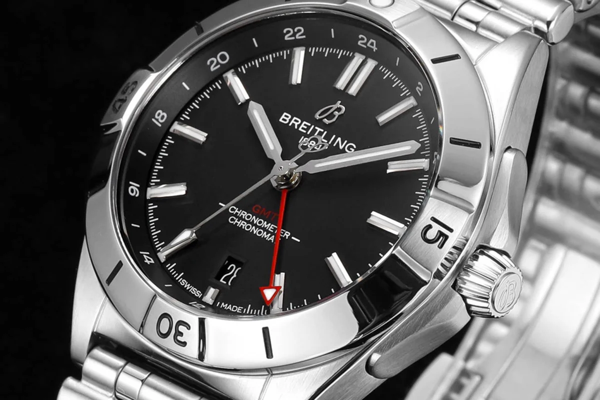 Chronomat Automatic GMT 40 Black Dial Ref. A32398101B1A1