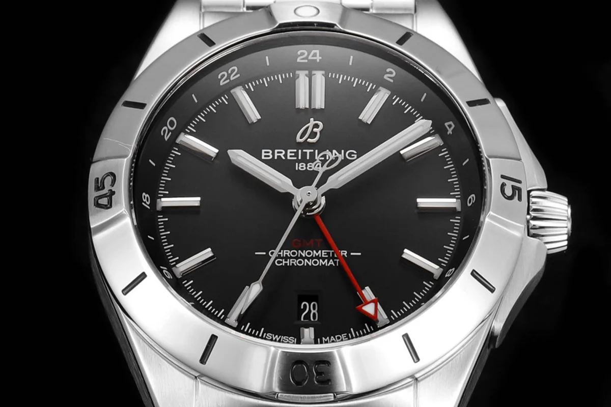 Chronomat Automatic GMT 40 Black Dial Ref. A32398101B1A1