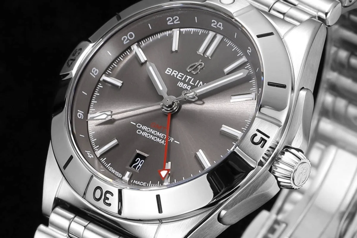 Chronomat Automatic GMT 40 Grey Dial Ref. A32398101M1A1