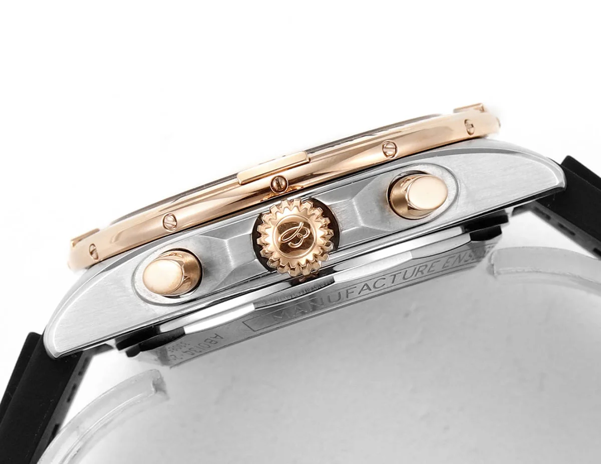 Chronomat B01 42 Blue Dial in Rose Gold