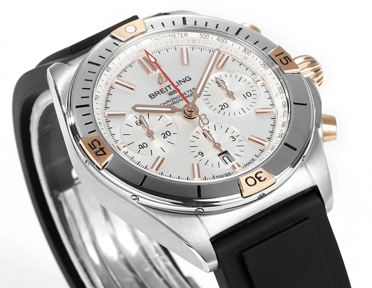 Chronomat B01 42 White Dial Ref. IB0134101G1A1