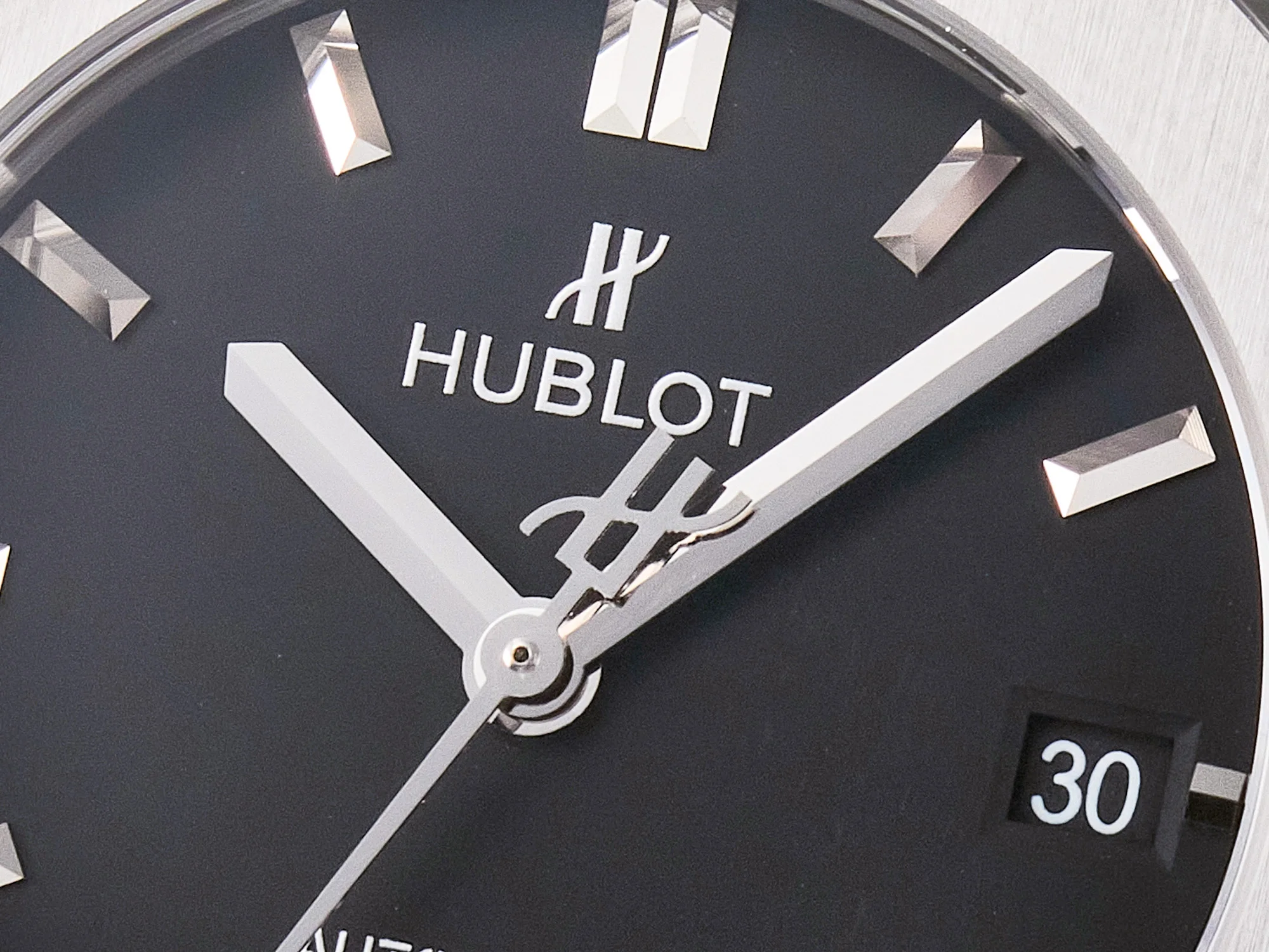 Classic Fusion 38mm SS JJF 1:1 Best Edition Black Dial on Black Gummy Leather Strap