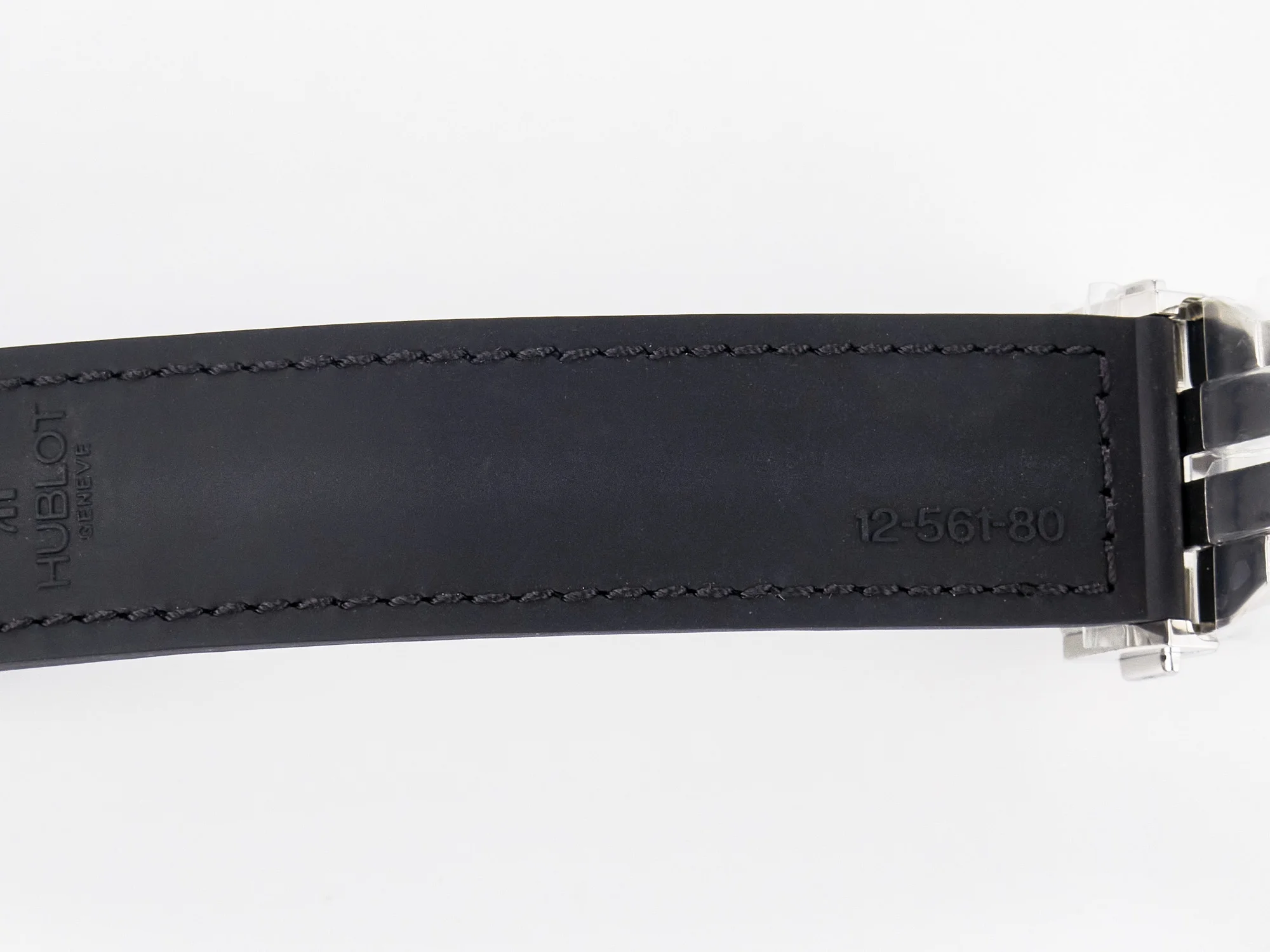Classic Fusion 38mm SS JJF 1:1 Best Edition Black Dial on Black Gummy Leather Strap