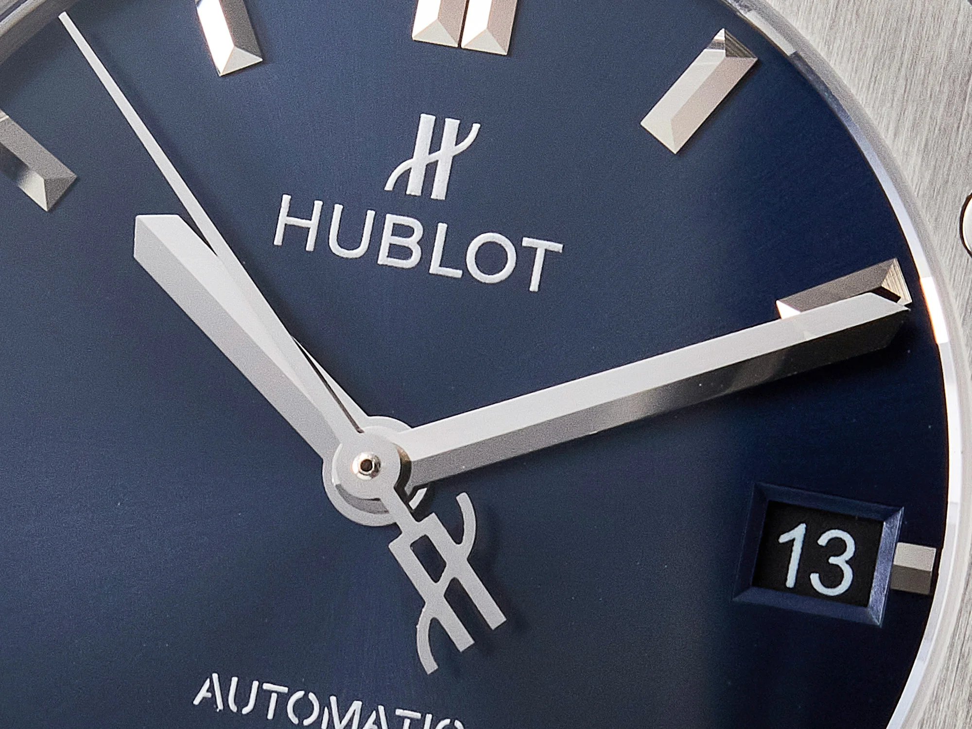 Classic Fusion 38mm SS JJF 1:1 Best Edition Blue Dial on Blue Gummy Leather Strap