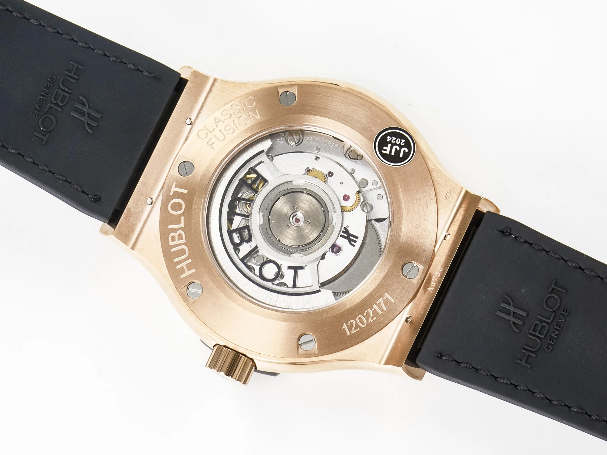 Classic Fusion 42mm RG JJF 1:1 Best Edition Green Dial on Green Gummy Leather Strap