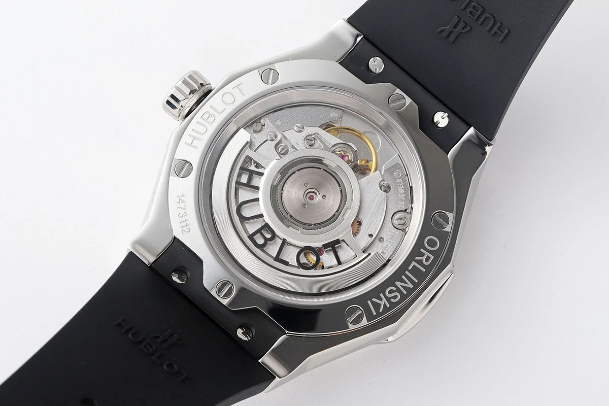 Classic Fusion Orlinski Titanium Alternative Pave 40mm Black Dial