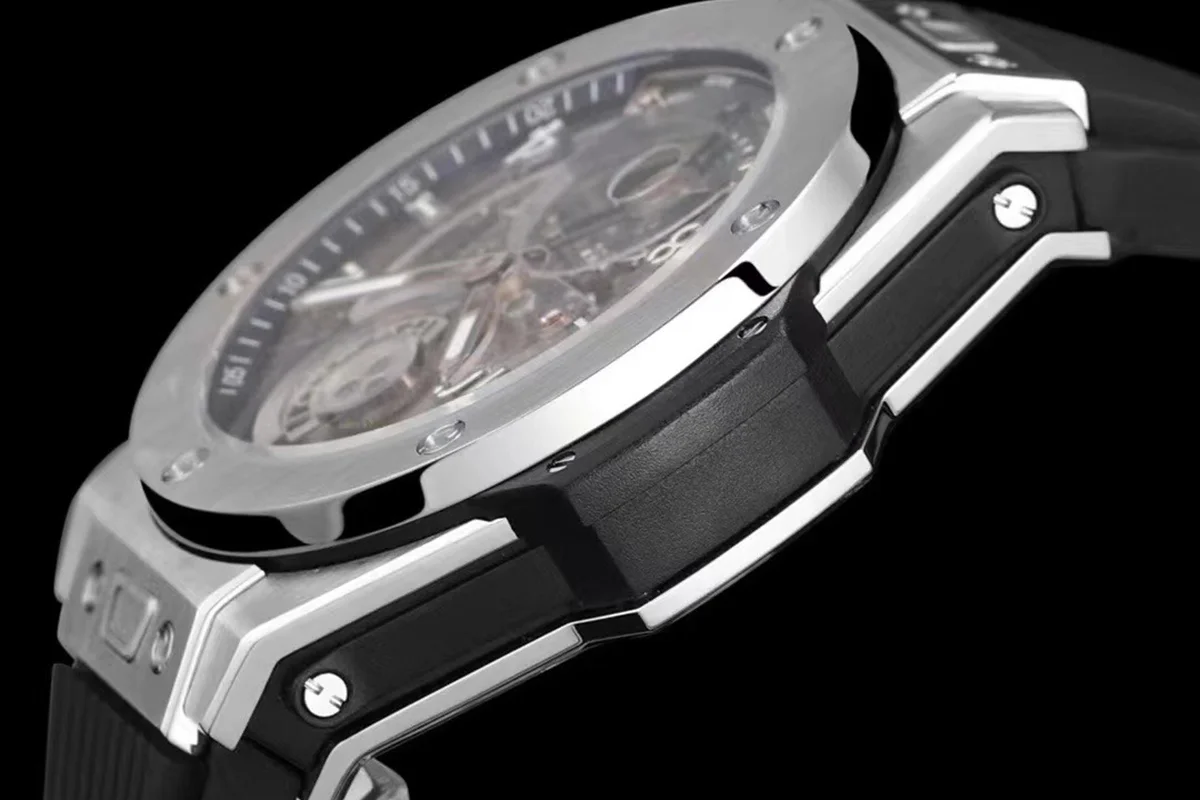 Classic Fusion Tourbillon 45mm Skeleton Dial in Steel