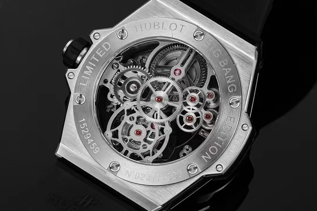 Classic Fusion Tourbillon 45mm Skeleton Dial in Steel