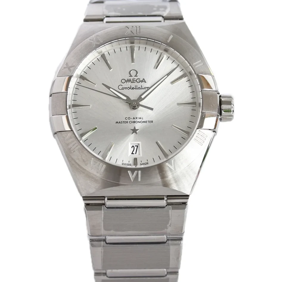 Constellation Co-Axial Chronometer 39mm Silver Dial in Steel