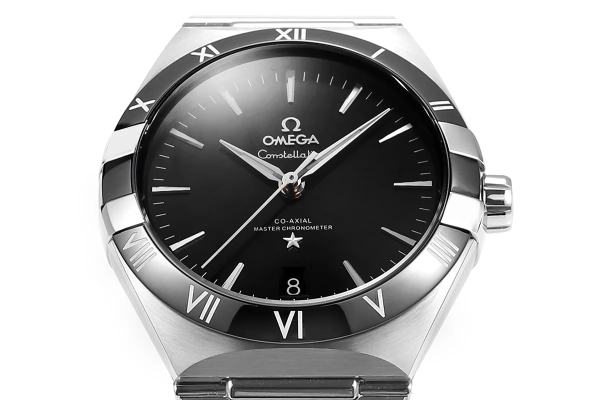Constellation Co-Axial Master Chronometer 41mm Black Dial on Bracelet