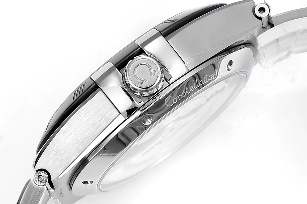 Constellation Co-Axial Master Chronometer 41mm Green Dial with Ceramic Bezel on Bracelet
