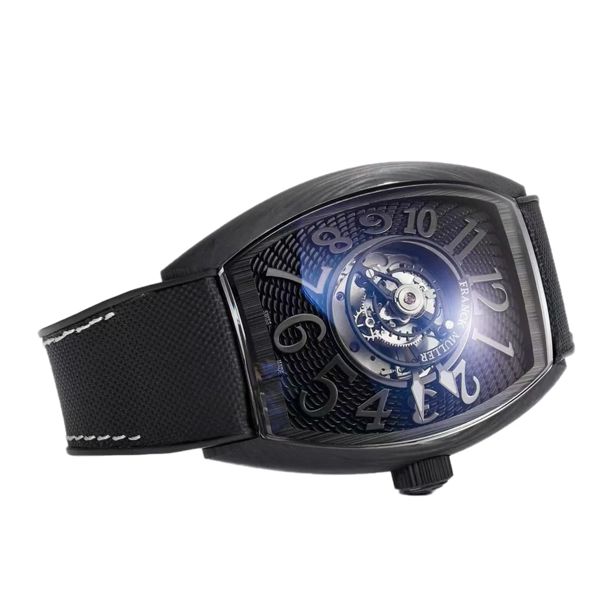 Curvex Grand Central Tourbillon in Black Carbon