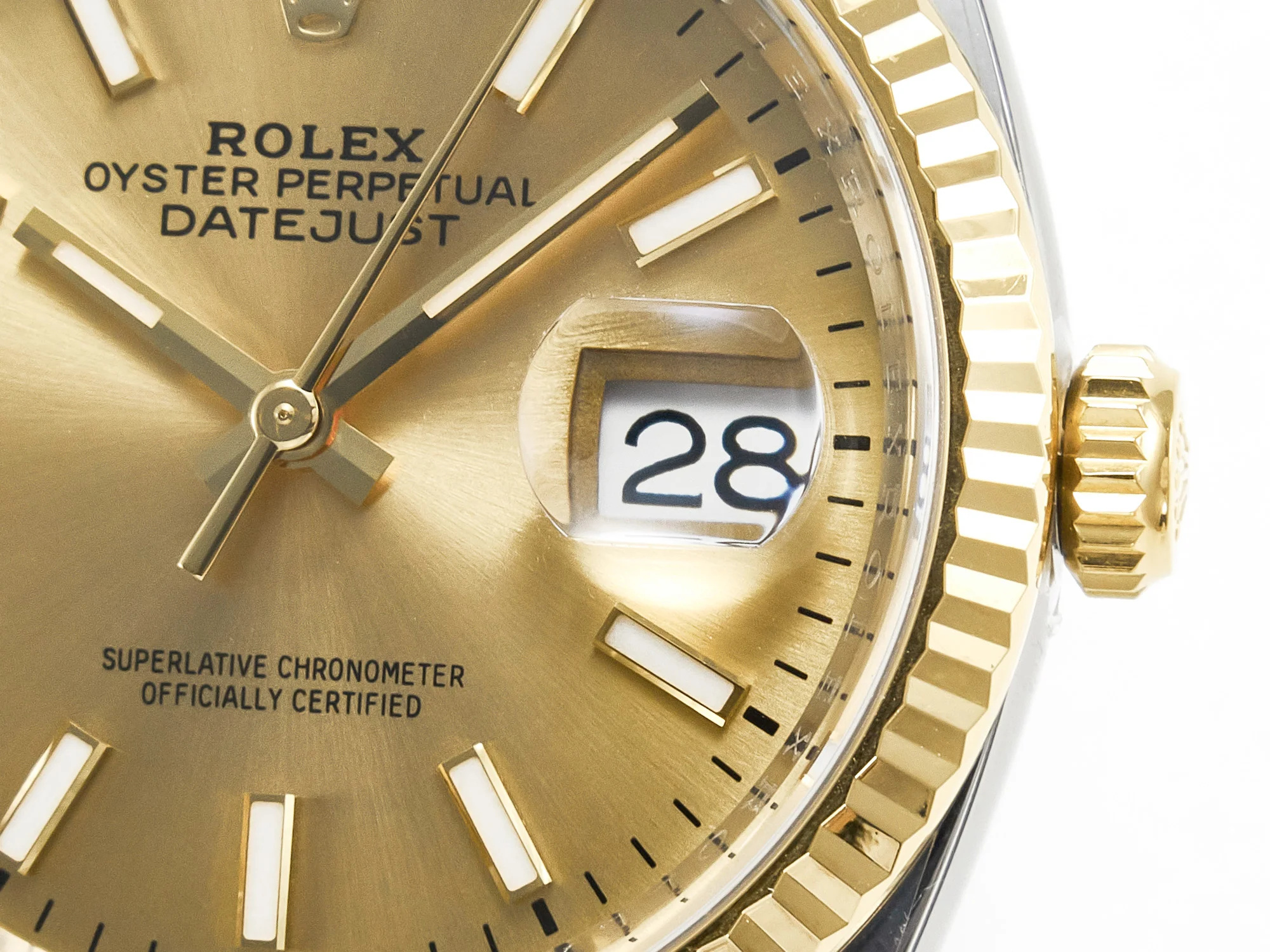 DateJust 36 126233 Clean 1:1 Best Edition 904L Steel YG Stick Dial on SS/YG Jubilee Bracelet VR3235