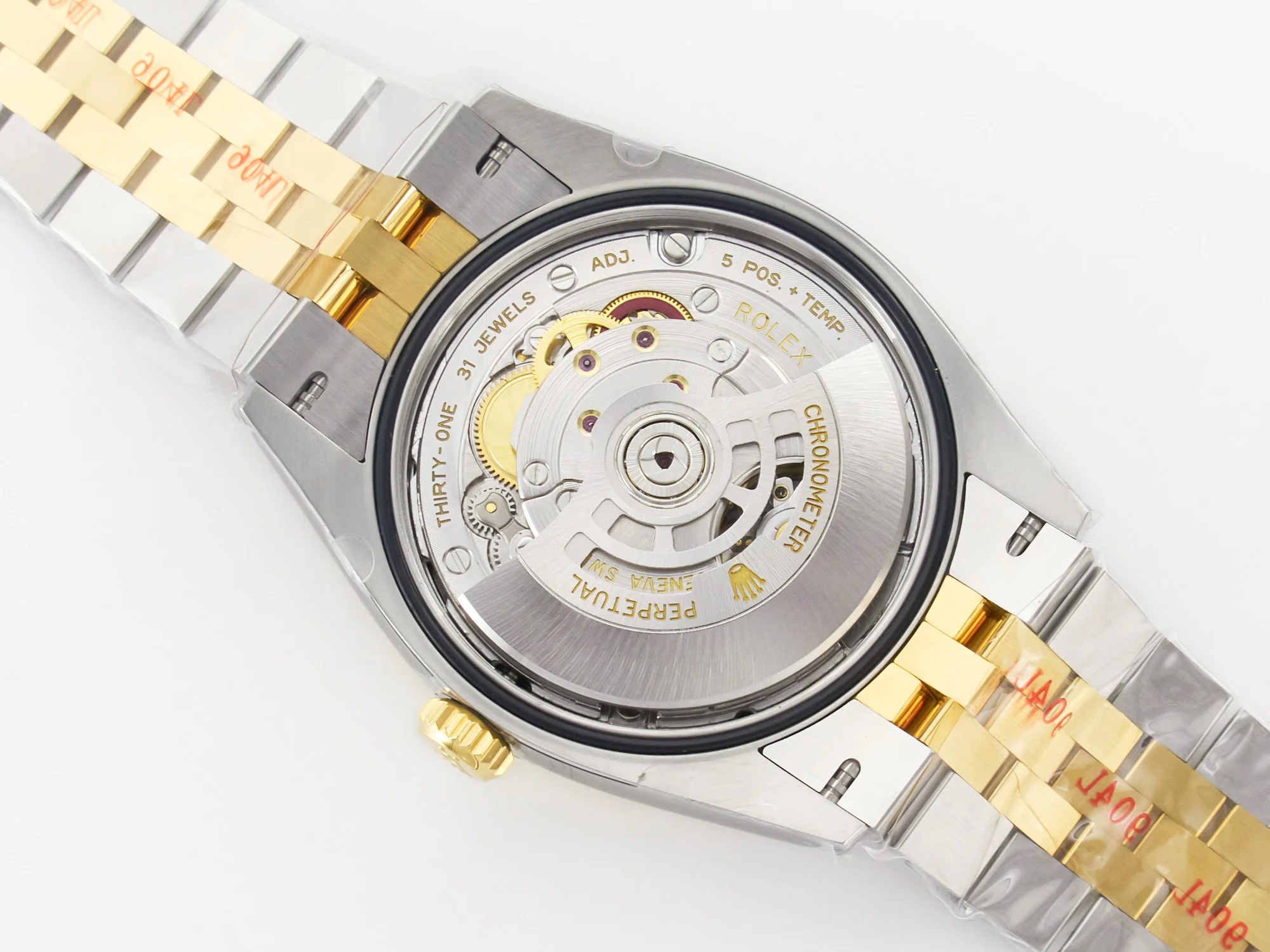 DateJust 36 126233 Clean 1:1 Best Edition 904L Steel YG Textured Stick Dial on SS/YG Jubilee Bracelet VR3235