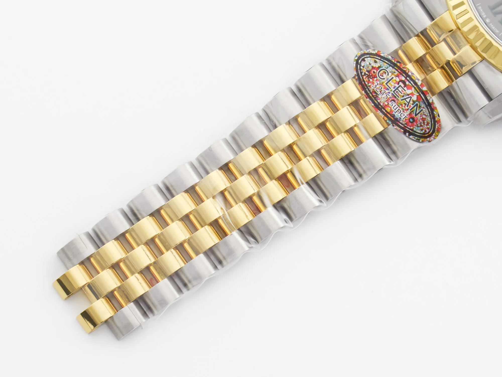 DateJust 36 126233 Clean 1:1 Best Edition 904L Steel YG Textured Stick Dial on SS/YG Jubilee Bracelet VR3235