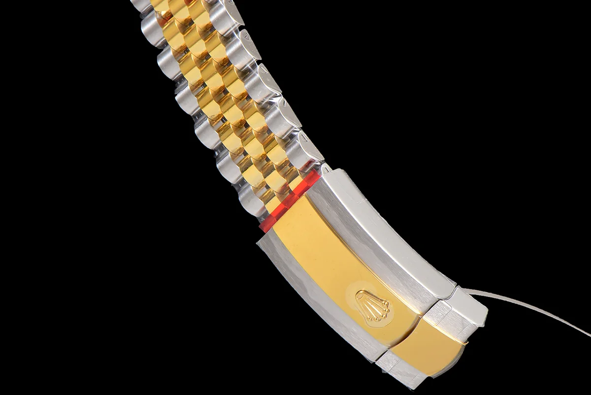 Datejust 36 126233 Golden Motif Dial with Diamond Marker in Steel/Yellow Gold in Jubilee