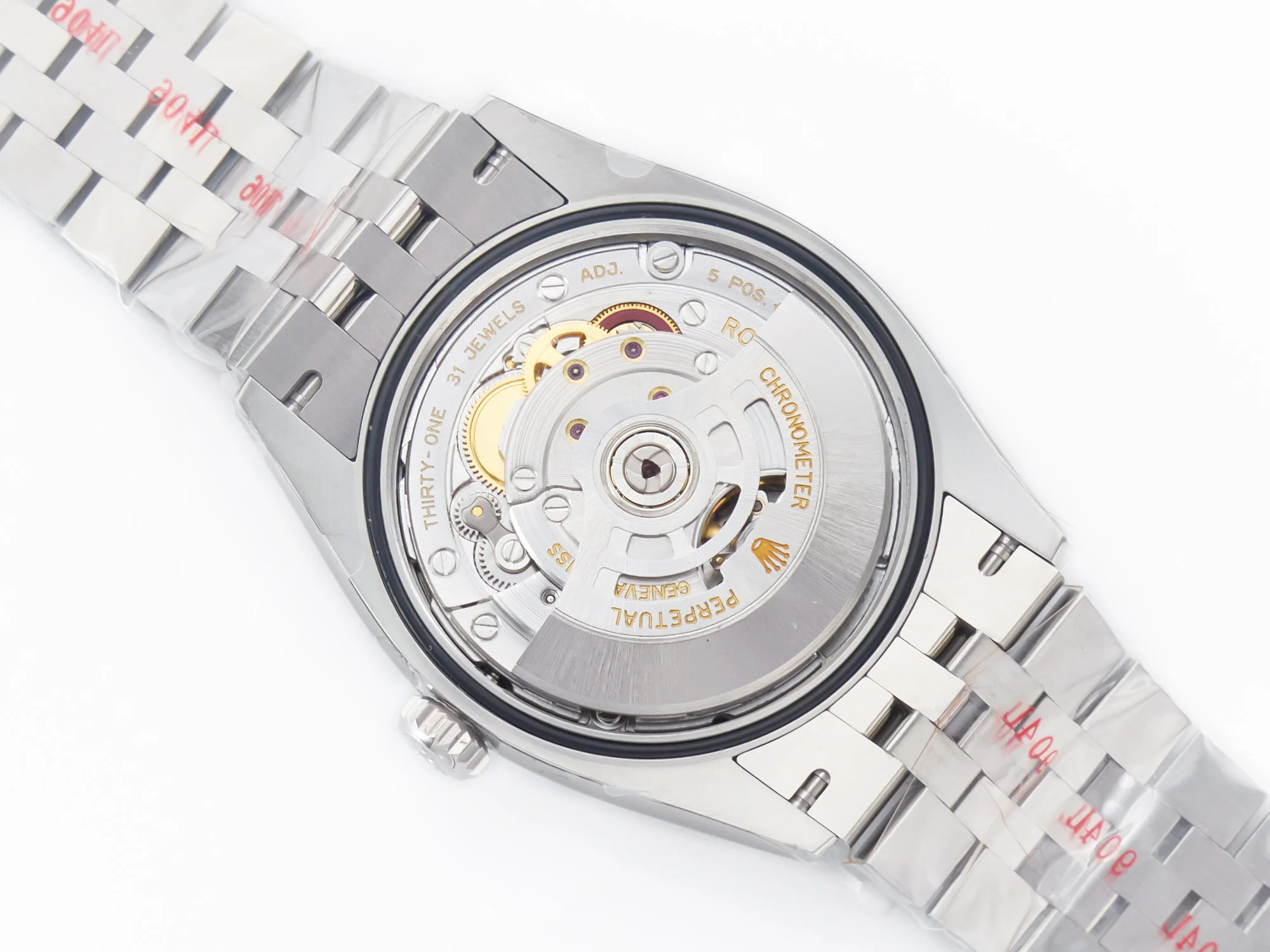 DateJust 36 126234 904L SS Clean 1:1 Best Edition Fluted Bezel Black Dial on Jubilee Bracelet VR3235