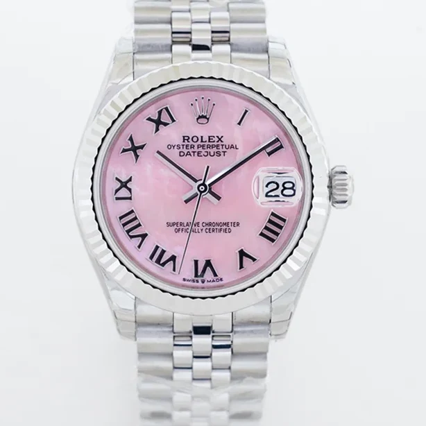 Datejust 36 126234 Pink MOP Dial in Steel on Jubilee Bracelet