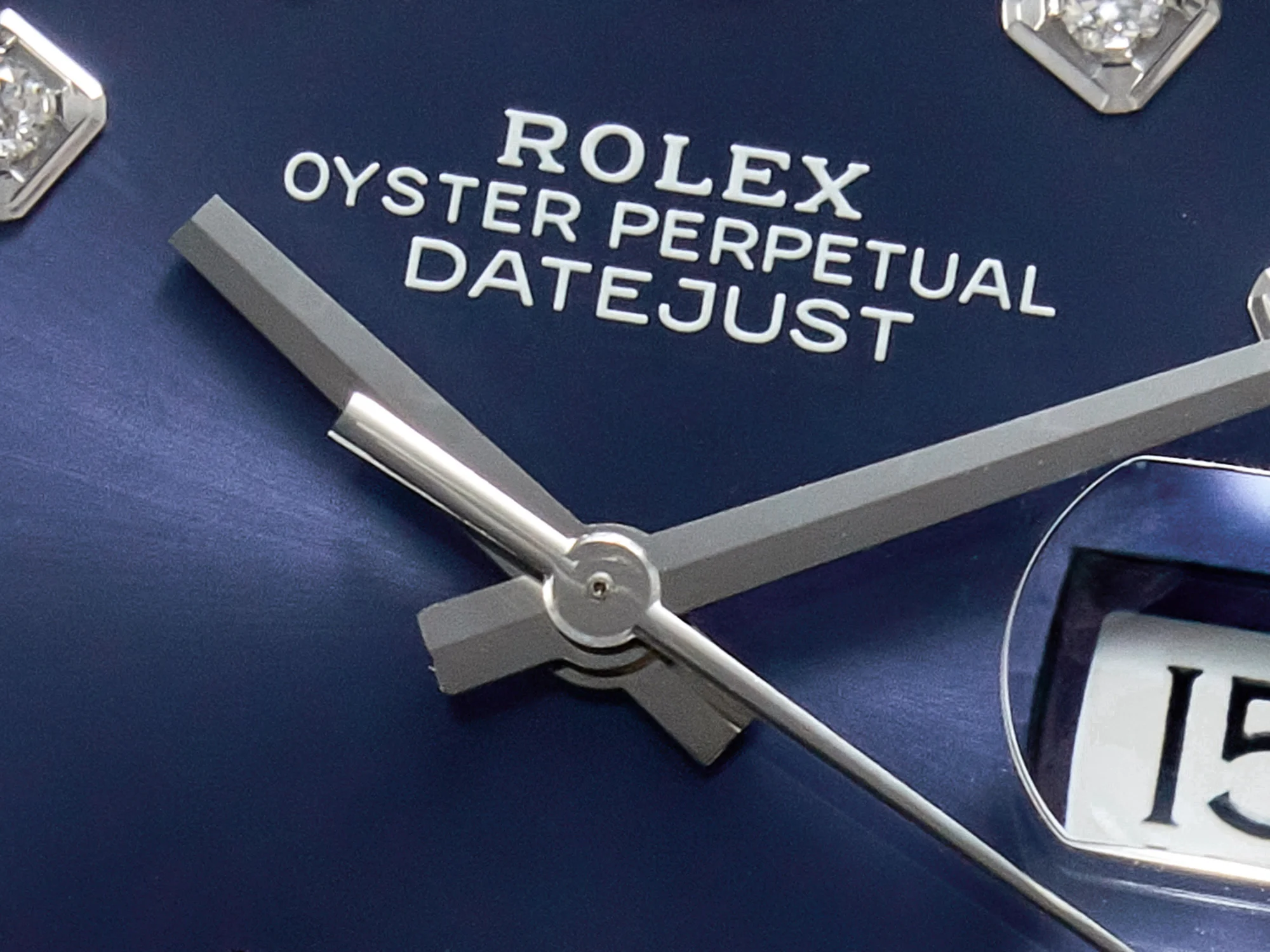 DateJust 36 SS 116234 VSF 1:1 Best Edition 904L Steel Blue Diamonds Dial on Jubilee Bracelet VS3135