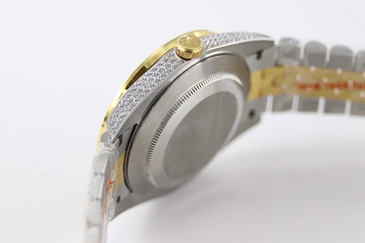 Datejust 41 126300 Diamond Dial Arabic Markers in Yellow Gold on Jubilee Bracelet