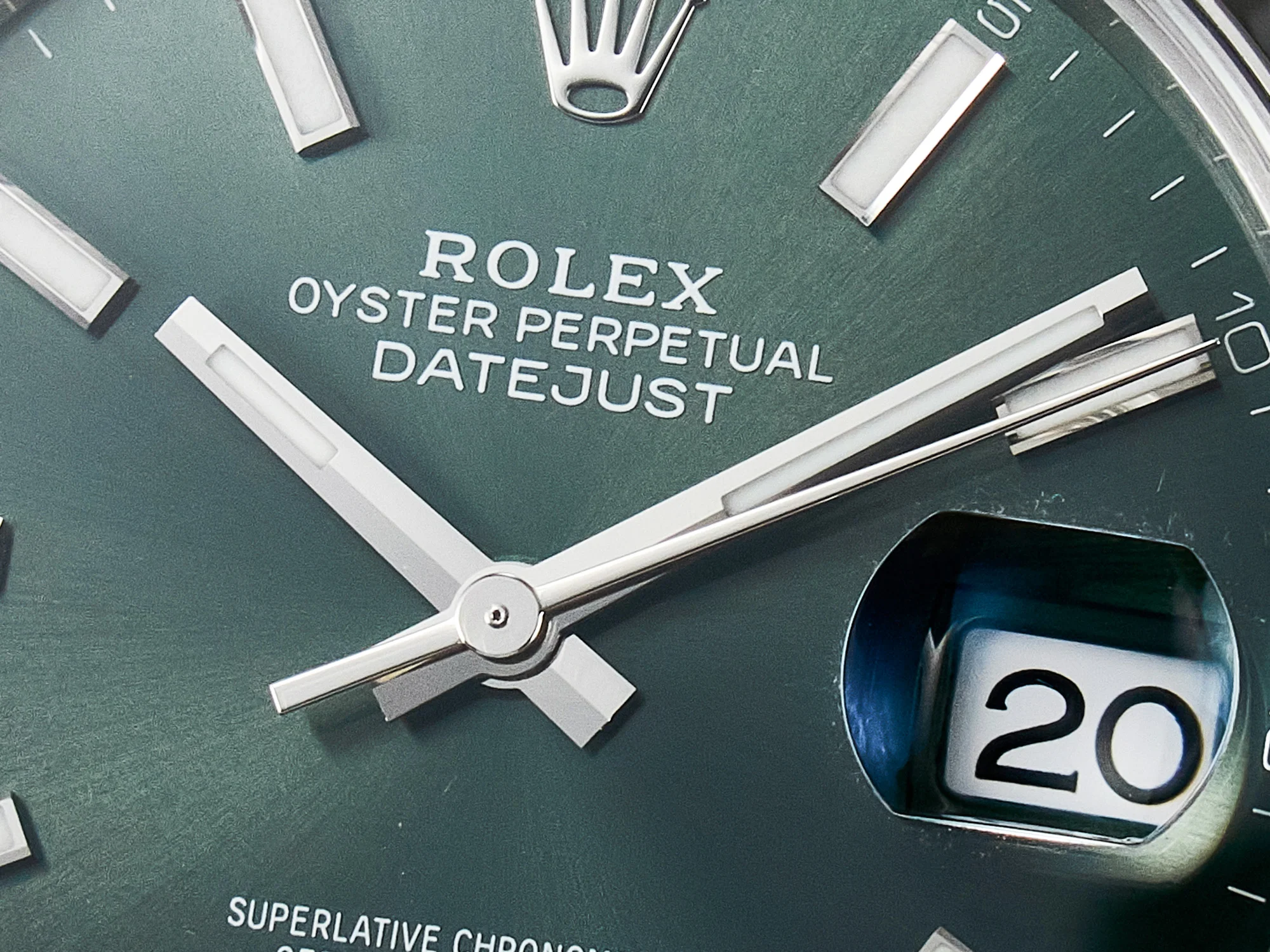 DateJust 41 126330 904L SS VSF 1:1 Best Edition Green Dial on Oyster Bracelet VS3235