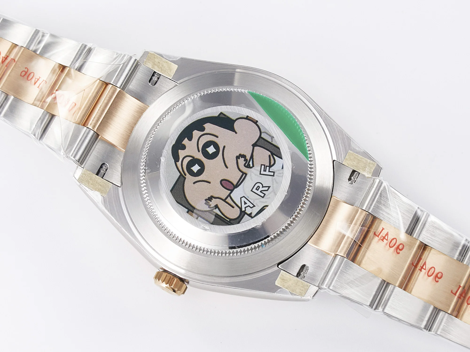DateJust 41 126331 ARF 1:1 Best Edition 904L Steel Gray Textured Dial on SS/RG Oyster Bracelet SH3235(Gain Weight)