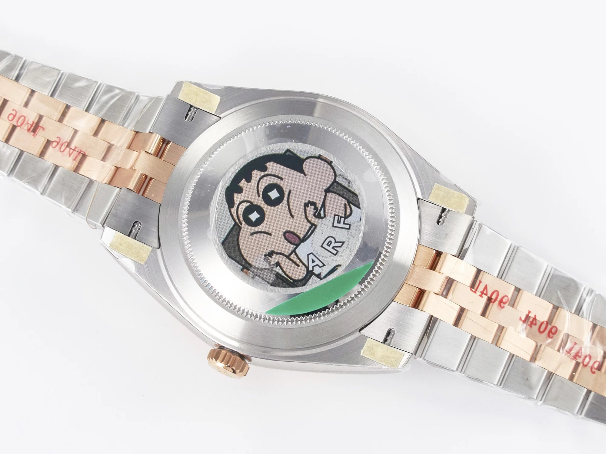 DateJust 41 126331 ARF 1:1 Best Edition 904L Steel Gray Textured Dial on SS/RG Jubilee Bracelet SH3235(Gain Weight)
