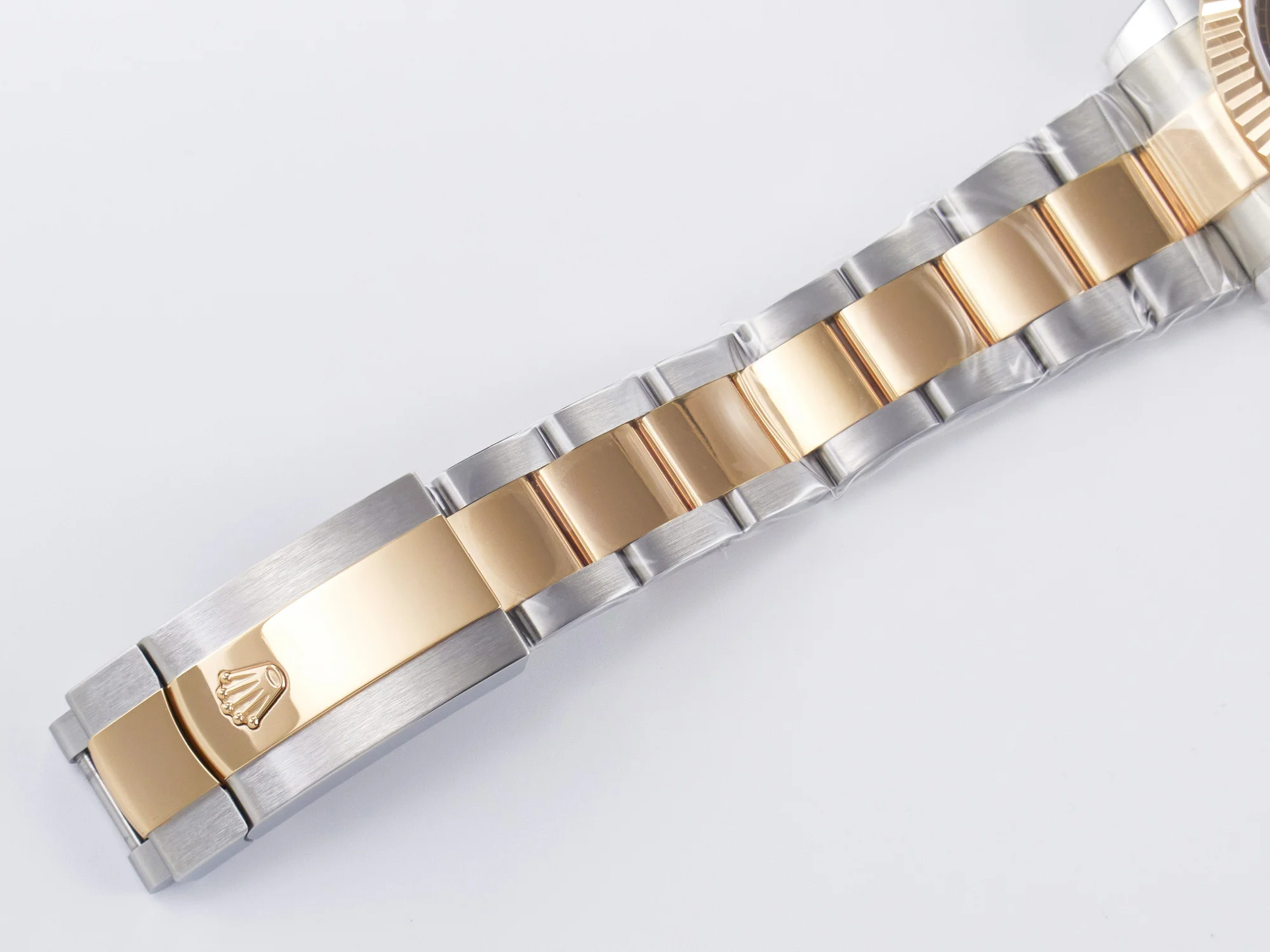 DateJust 41 126331 ARF 1:1 Best Edition 904L Steel Gray Textured Dial on SS/RG Oyster Bracelet SH3235(Gain Weight)