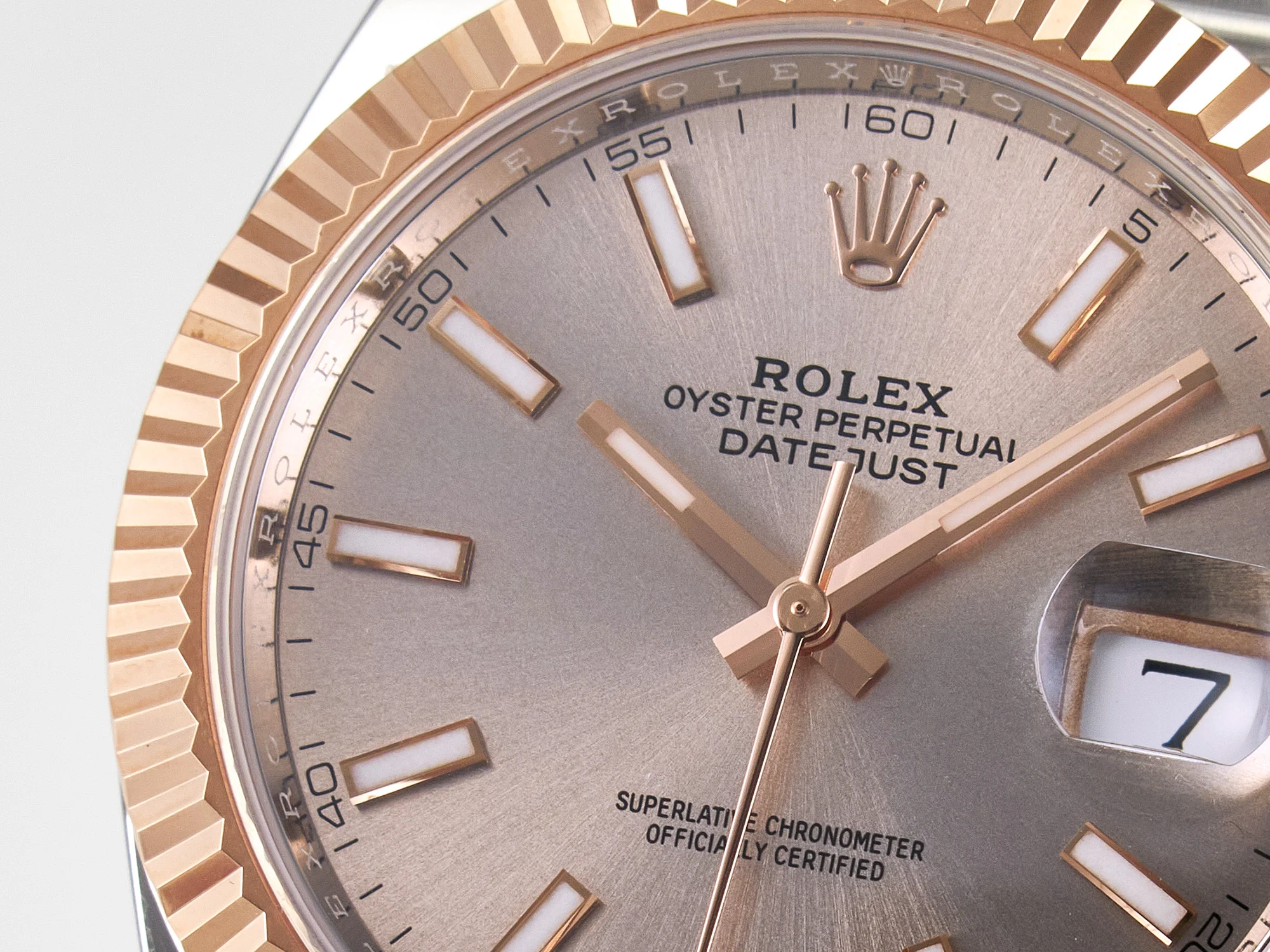 DateJust 41 126331 ARF 1:1 Best Edition 904L Steel RG Dial on SS/RG Jubilee Bracelet SH3235(Gain Weight)
