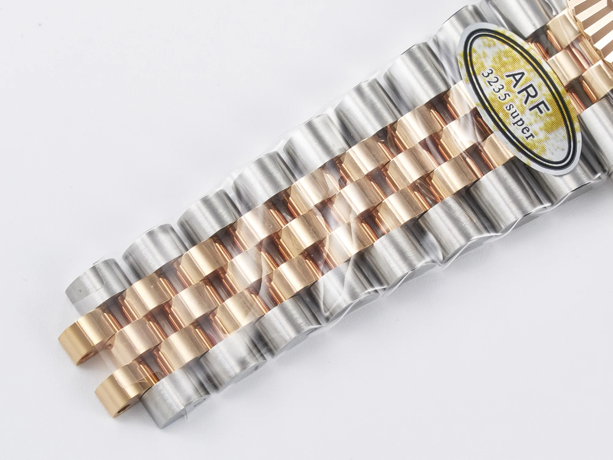 DateJust 41 126331 ARF 1:1 Best Edition 904L Steel Silver Textured Dial on SS/RG Jubilee Bracelet SH3235(Gain Weight)