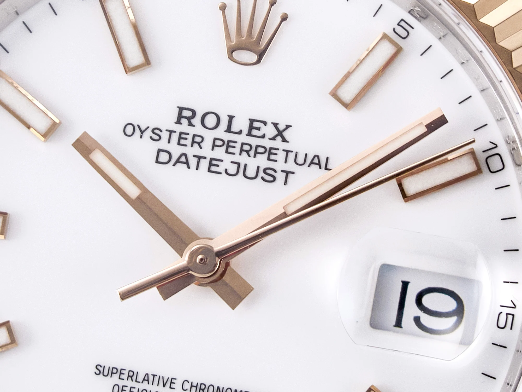 DateJust 41 126331 ARF 1:1 Best Edition 904L Steel White Dial on SS/RG Oyster Bracelet SH3235(Gain Weight)