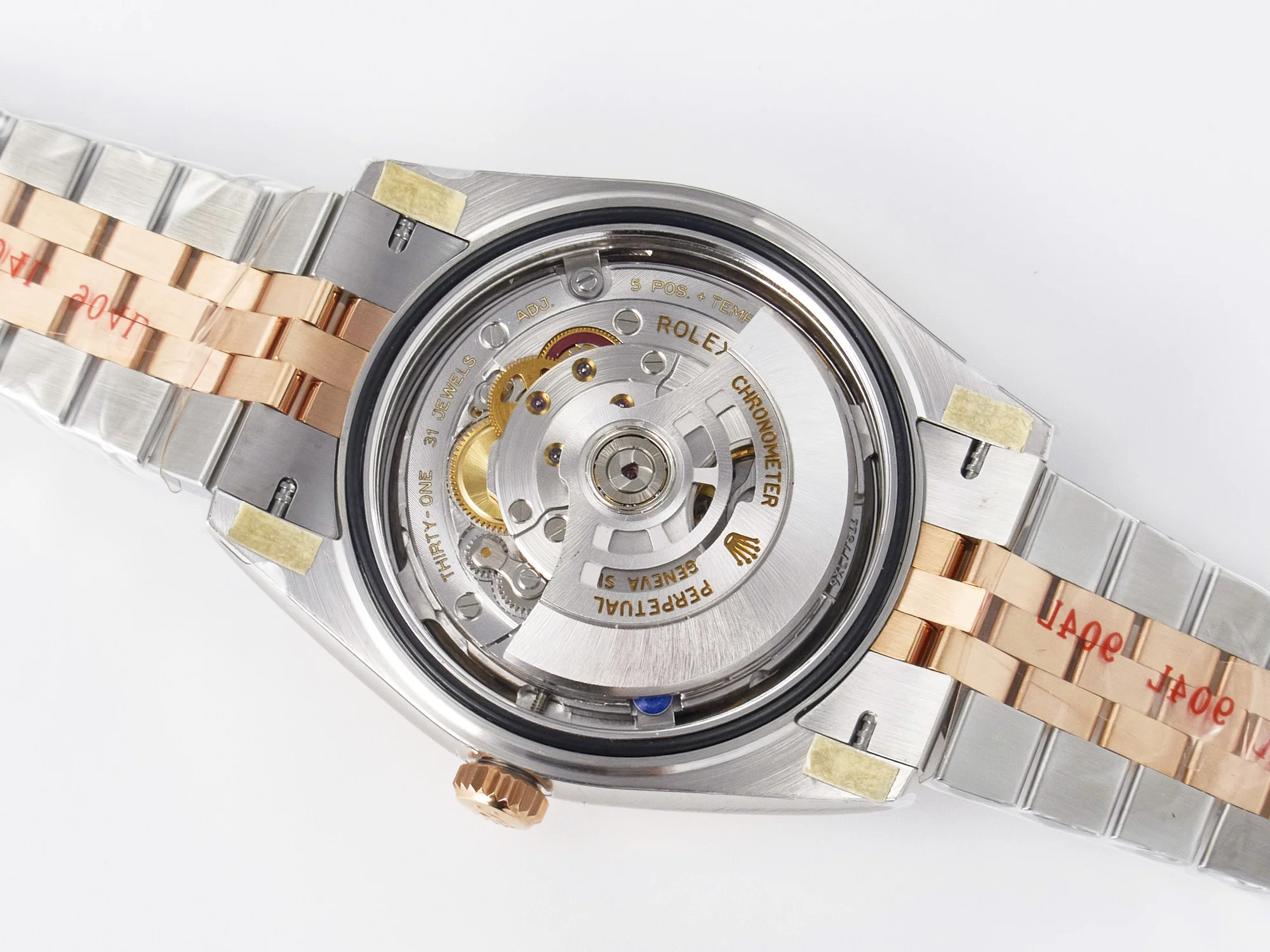 DateJust 41 126331 ARF 1:1 Best Edition 904L Steel White Dial on SS/RG Jubilee Bracelet SH3235(Gain Weight)