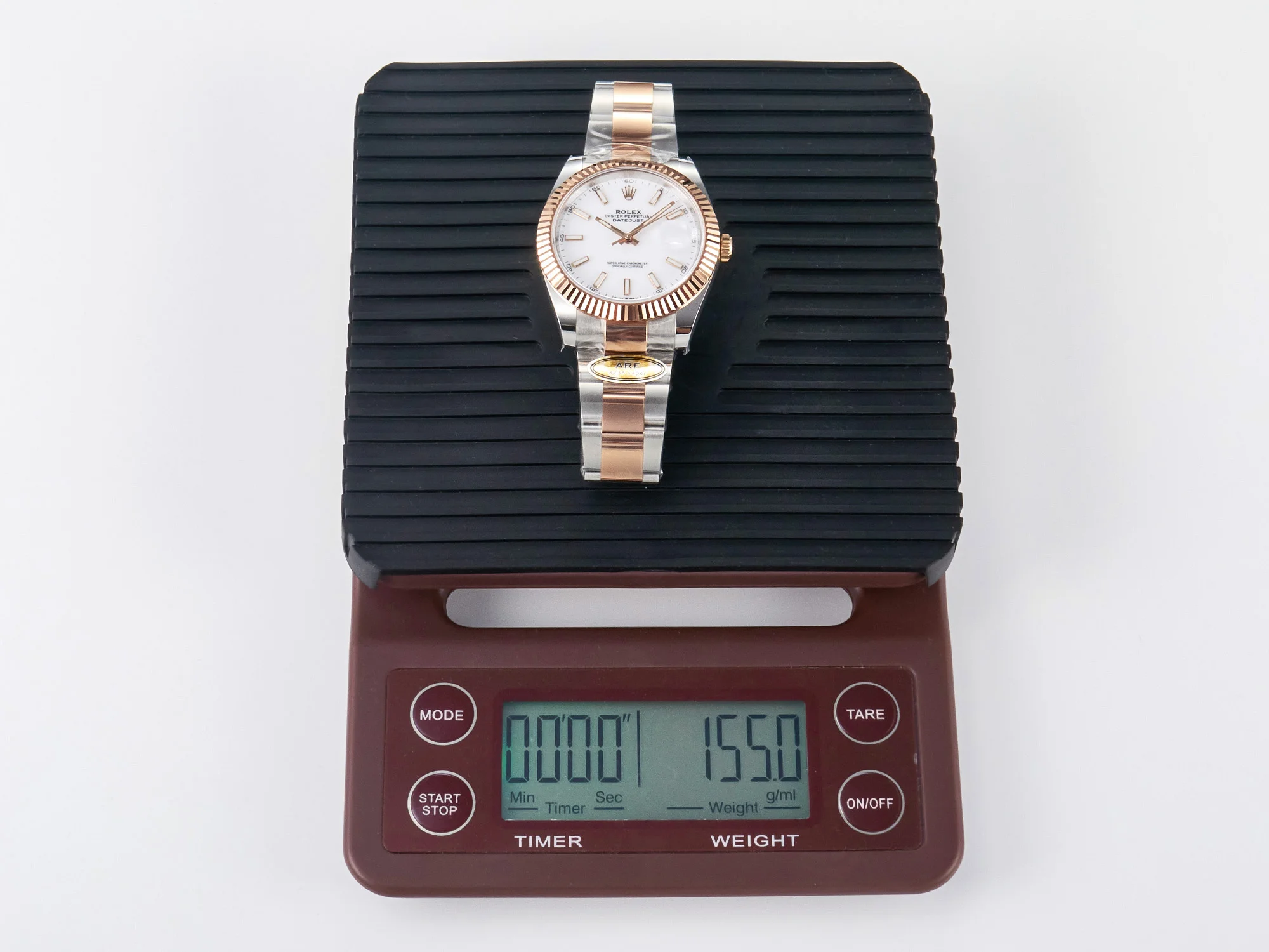 DateJust 41 126331 ARF 1:1 Best Edition 904L Steel White Dial on SS/RG Oyster Bracelet SH3235(Gain Weight)