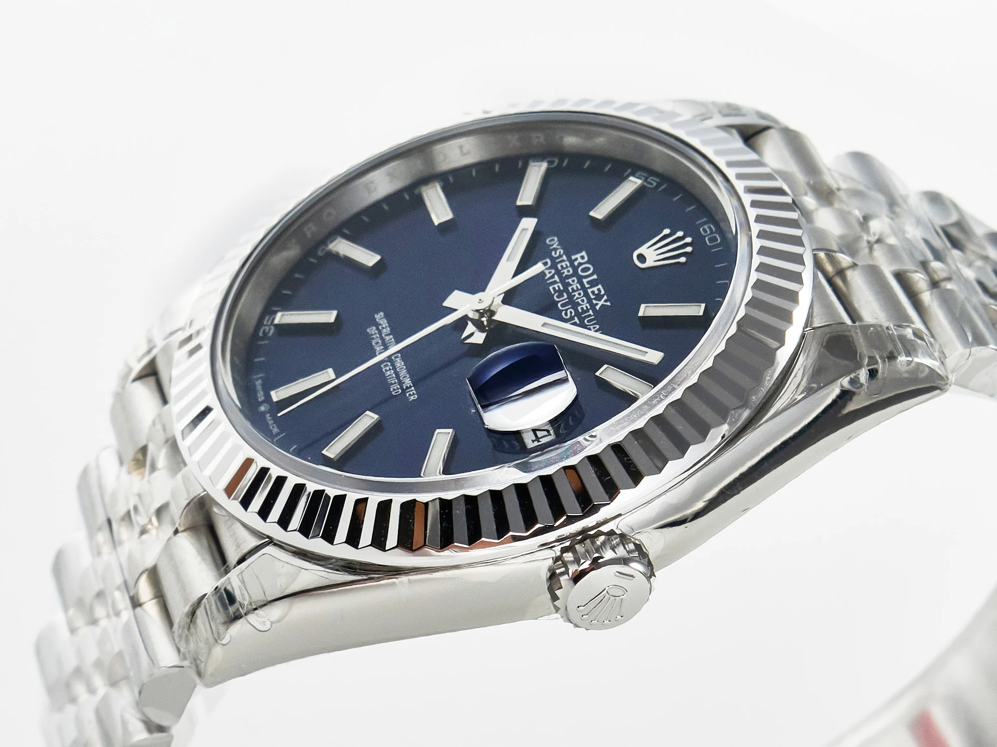 DateJust 41 126334 904L SS VSF 1:1 Best Edition Blue Dial on Jubilee Bracelet VS3235 V2 (133g)