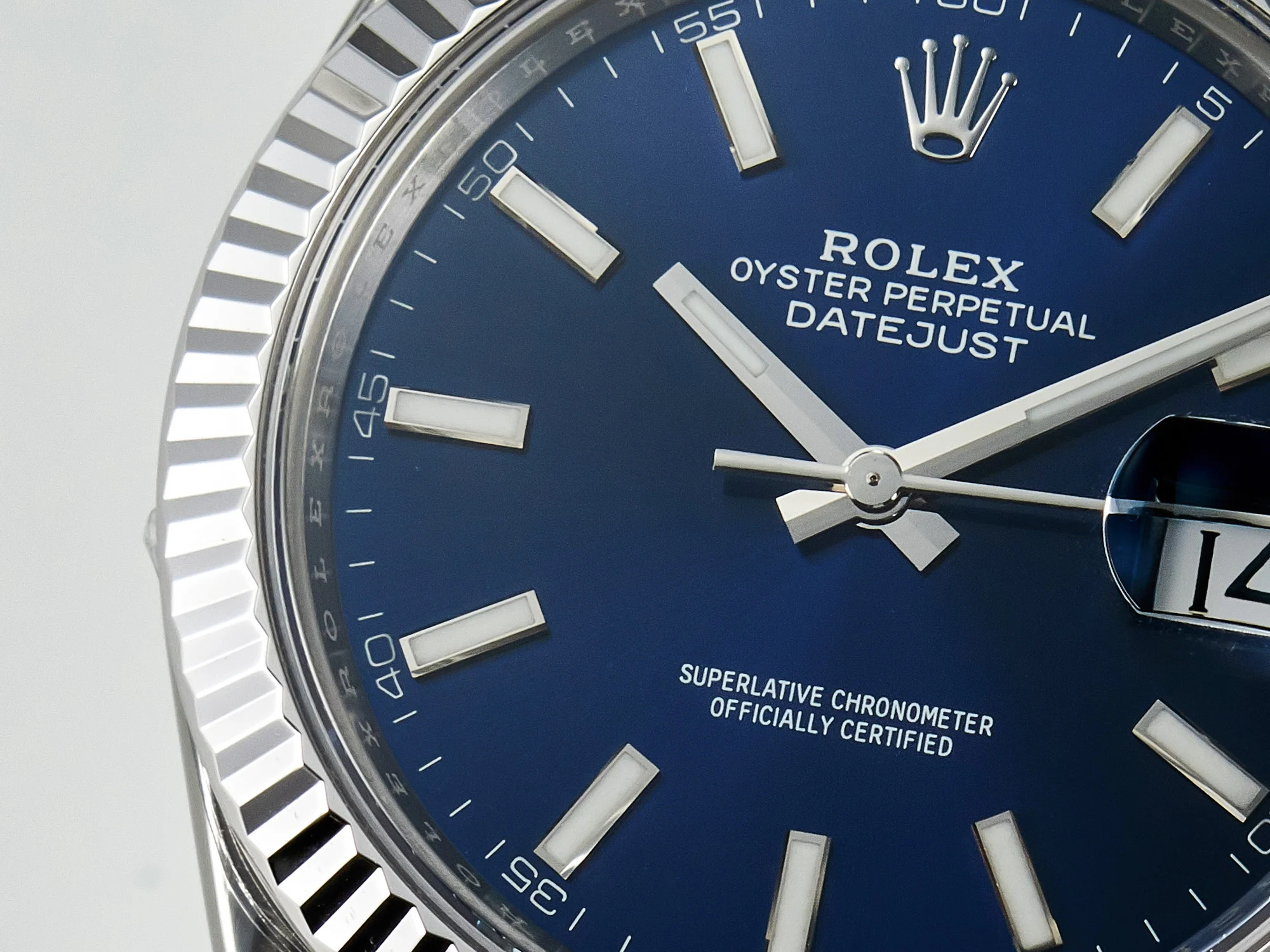 DateJust 41 126334 904L SS VSF 1:1 Best Edition Blue Dial on Jubilee Bracelet VS3235 V2 (133g)
