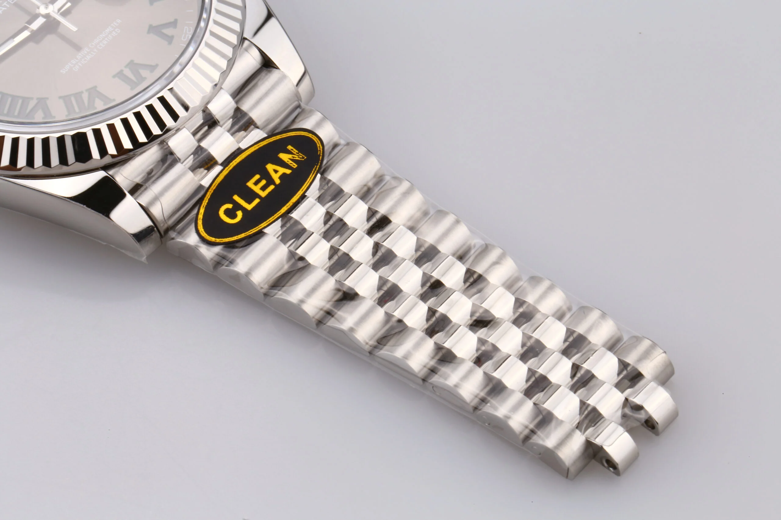 Datejust 41 126334 Azzurro Blue Dial Roman Markers on Jubilee Bracelet