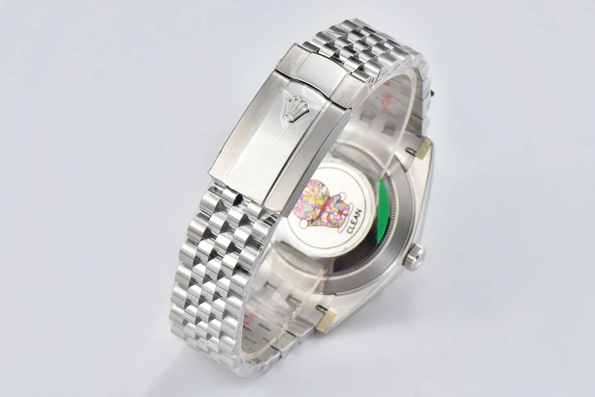 Datejust 41 126334 Azzurro Blue Dial Roman Markers on Jubilee Bracelet