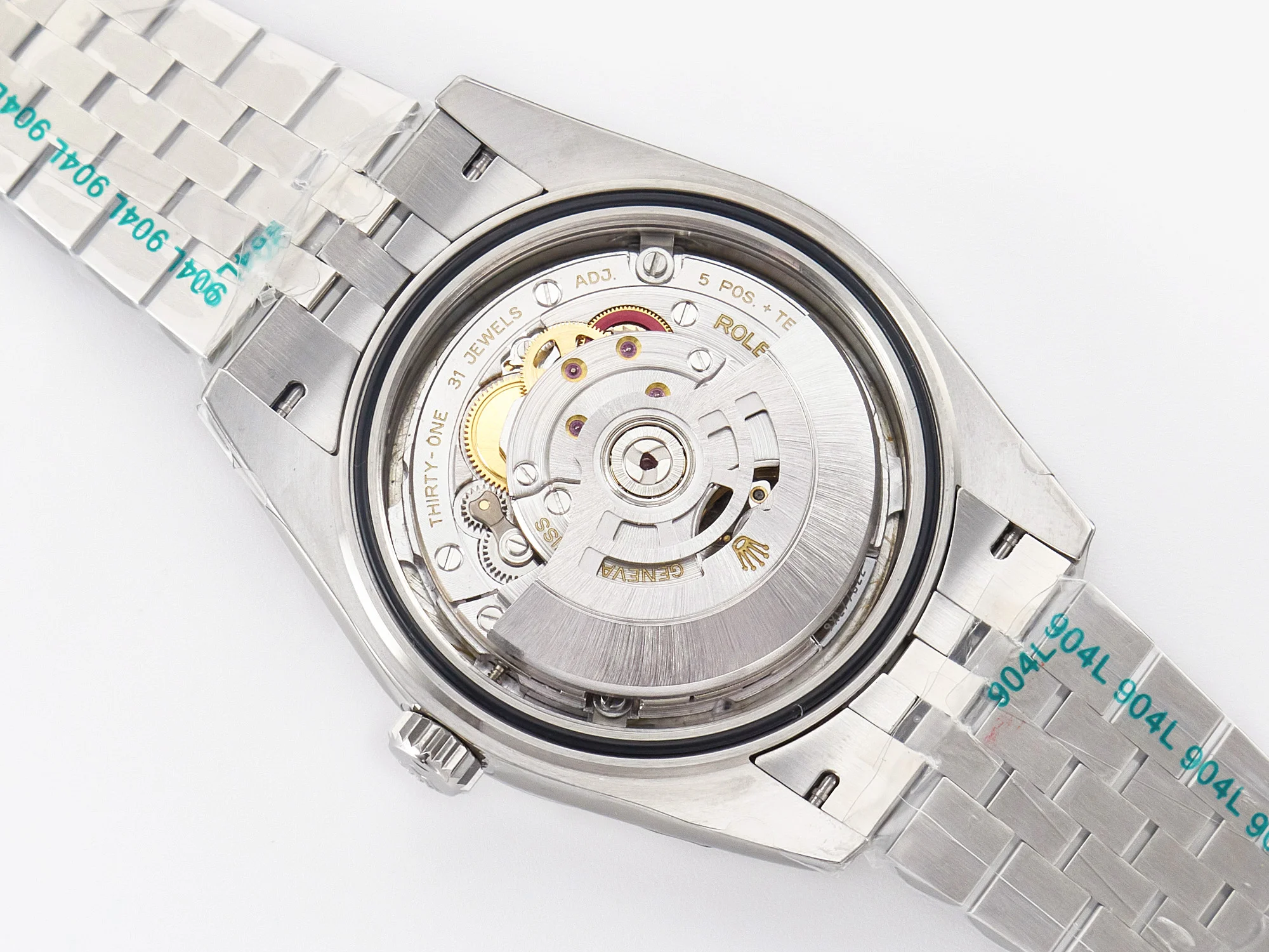 DateJust 41 126334 Fluted Bezel ARF 1:1 Best Edition 904L Steel Silver Stick Dial on Jubilee Bracelet VR3235