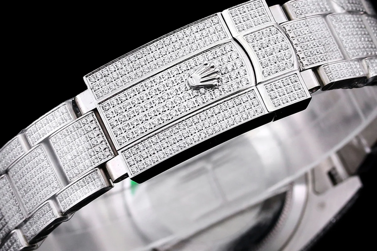 Datejust 41 with Diamond Markers in Steel