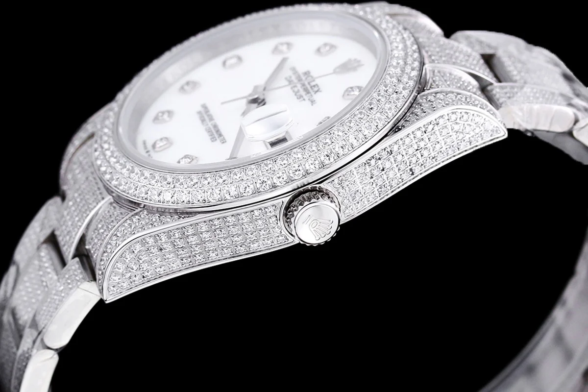 Datejust 41 with Diamond Markers in Steel