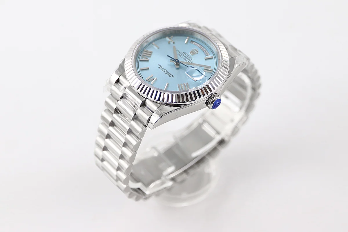 Day-Date 40 228236 Blue Dial in Platinum