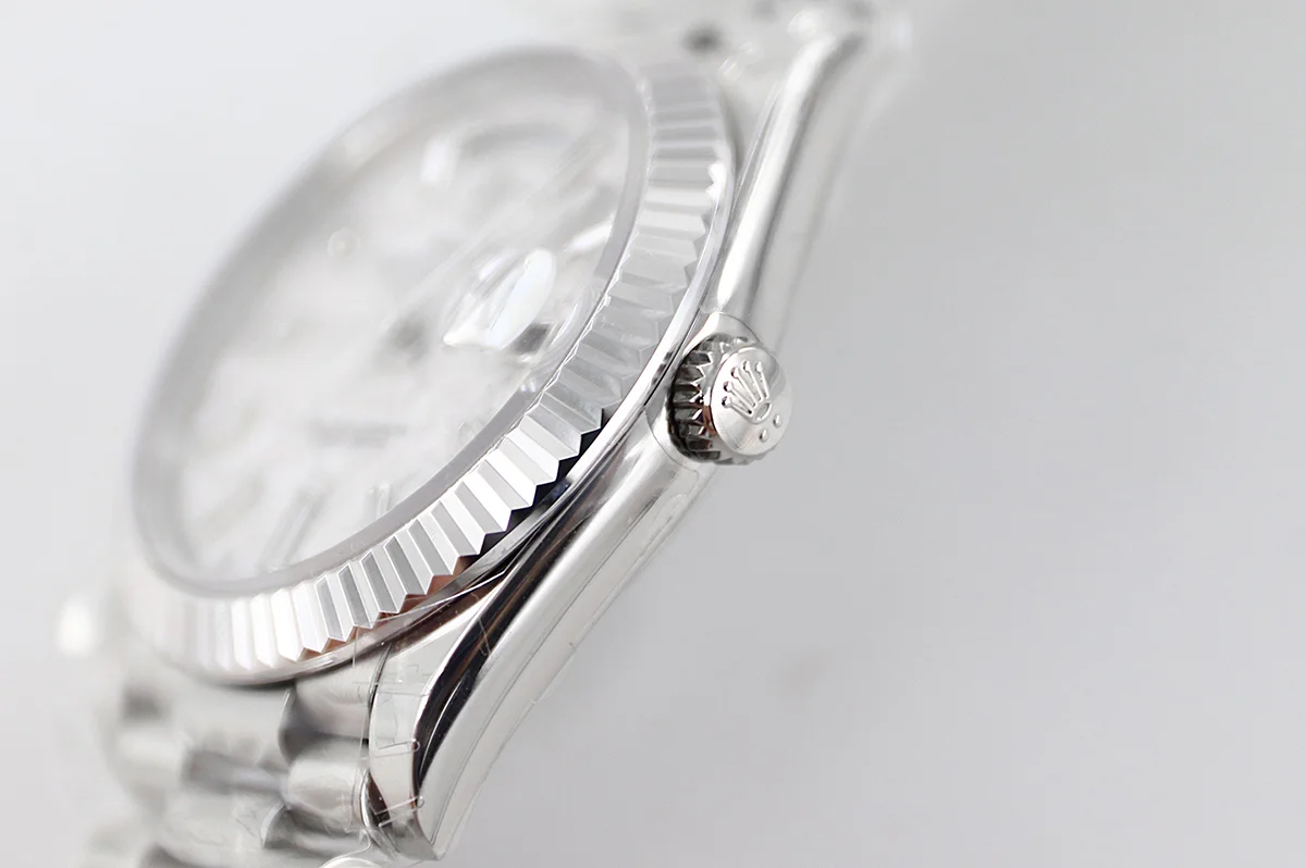 Day-Date 40 228239 Meteorite Dial with Diamond Markers in White Gold